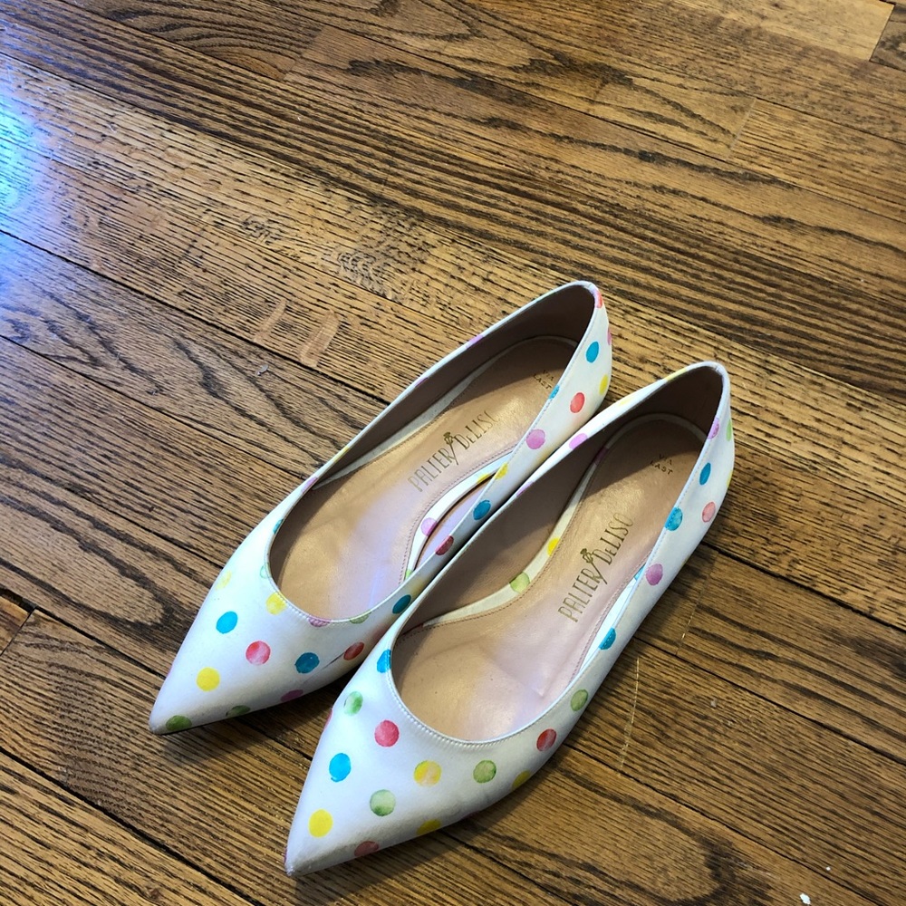 Polka dot flats